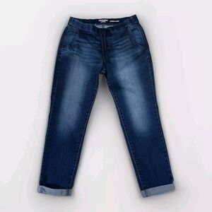 Denizen from Levi's Lounge Crop Jeans Womens Size XS Drawstring Stretch Cuffed